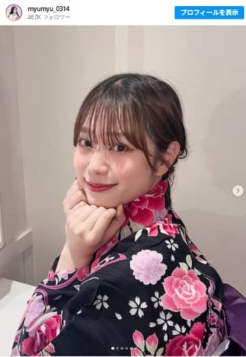 『水ダウ』で話題の美女、かわいらしい浴衣姿に絶賛の声「花火より綺麗」「永久保存」