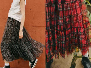 レオパードやチェック、迷彩……。秋らしい柄の夏服で季節を先取って