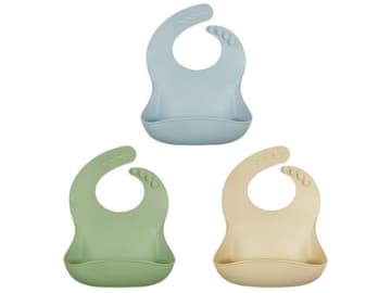 離乳食デビューにぴったり！【お食事エプロン】がAmazonタイムセール中。食洗機OK、使い捨てタイプも♪
