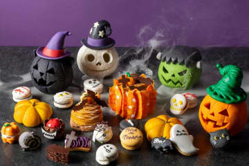 グランド ハイアット 東京、おばけやモンスター型ハロウィンスイーツ＆ふっくらかぼちゃあんぱん