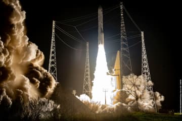 欧州基幹ロケット「アリアン6」、気象衛星を軌道に投入–2回目の商業打ち上げに成功