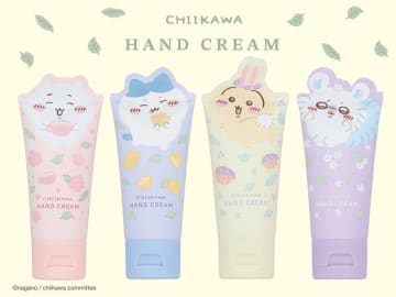 「ちいかわ」デザイン！保湿成分配合のハンドクリーム＆リップトリートメントが可愛い♡