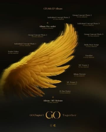 CIX、8th EP「GO Chapter 1 : GO Together」で9月8日にカムバック！新たな物語を予告