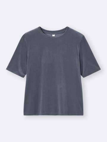 【GU】オシャレ見え100点♡「ベロアトップス」