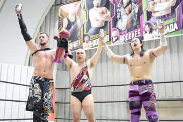 【ＤＤＴ】正田壮史デビュー３周年記念試合でブンブンがデビュー「プロレスって楽しいんですね」