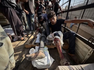 ガザ市制圧8万人超動員か　イスラエル、攻撃計画で