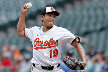 菅野智之、日本人ルーキー史上10人目の2桁勝利達成！　6回途中1失点で雨天中断により降板　オリオールズは好調マリナーズにカード勝ち越し
