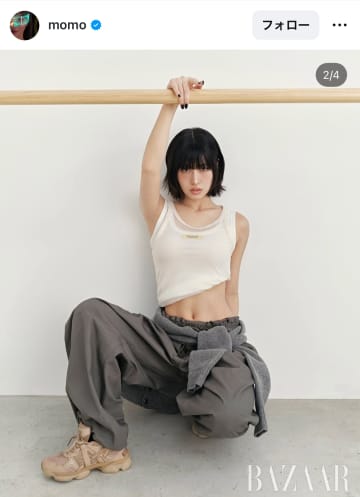 可愛い顔して、腹筋バキバキ…TWICEモモの『ギャップ』がすごすぎ！！完璧ボディに「スタイル良すぎ～」の声