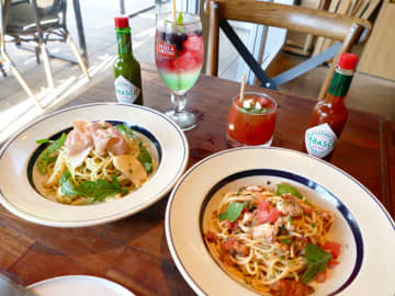 TABASCOソース、3店舗とコラボ 「夏のピリ辛麺祭り」で冷製パスタ