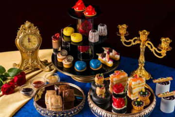 ヒルトン広島、「The Enchanted Rose ～美女と野獣のアフタヌーンティー～」を提供　1日40組限定で