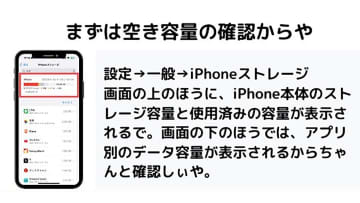 「もう無理…」iPhone容量不足を即解消！ 設定だけで安全に空き容量を増やす方法