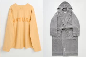 アワー レガシー”陰陽マーク”のパジャマ＆バスローブ、ドーバー銀座限定で
