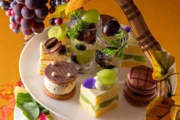 リーガロイヤルホテル東京、ぶどうを使用したアフタヌーンティー「Vignoble」を提供