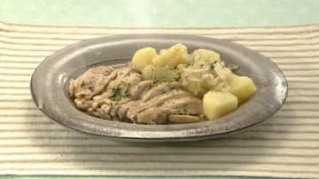 【鶏ももがジュワッと染みウマ】解凍いらず！電子レンジで簡単に作れる「鶏とじゃがいもの塩ダレ煮」レシピ