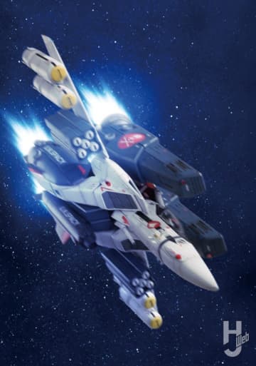 PLAMAXより「VF-1スーパーファイター バルキリー スカル小隊」がラインナップ！着陸灯のクリアーパーツ化やプラ板貼り足しなどでキットをディテールアップしていく！