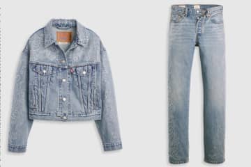 リーバイス×ビヨンセ、ラインストーン輝く「501 ’90s」ジーンズ＆デニムジャケット