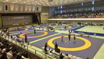 ＜レスリング＞2025年全国高校生グレコローマン選手権・第1日／成績