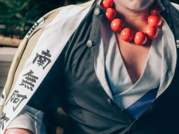 友人に「顔と体格が似てる」と言われて…　鬼滅コスプレに「実在していてビックリ」