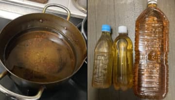 その天ぷら油、凝固剤なしで捨てられるかも？ゴミ清掃芸人が教える、天ぷら油の意外な処理方法に注目！