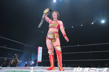 ファンからガチで嫌われても不敵な笑み！“闘魂継承者”Sareeeがナチュラルヒール全開で5★STAR GP優勝宣言！