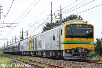 GV-E197系が D51498の代走で「SLぐんま水上」でデビュー　