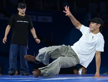 ブレイキン男子、半井重幸が3位　成都ワールドゲームズ