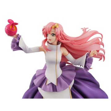 「ガンダムSEED」より、歌姫「ラクス・クライン」フィギュアを購入するチャンス！抽選販売受付中、ハロはピンクとネイビーで差し替え可能