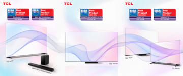TCL、大型スクリーン＆QD-Mini LED技術で卓越性を再定義し、EISAアワード5冠を達成