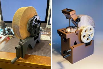 3Dプリンターで歴史上の映像装置を復元！ 手で動かし／レンズで映すプリミティブな映像世界の魅力