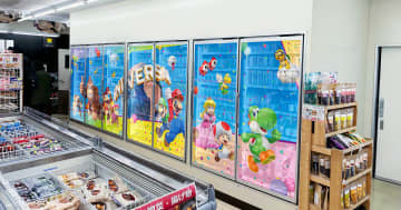 マリオやドンキーで装飾されたローソンが期間限定で登場！「ローソン 銀座四丁目昭和通店」にて8月19日から展開