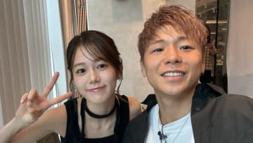 武尊が美人妻と“初仕事”　仲睦まじい姿に「幸せそう！」「たのしみにしてるね」とほっこり