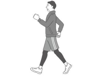有酸素運動は歩くのが一番簡単！ メリットいっぱいのウォーキングのやり方とは【眠れなくなるほど面白い 図解 冷えと乾燥の話】