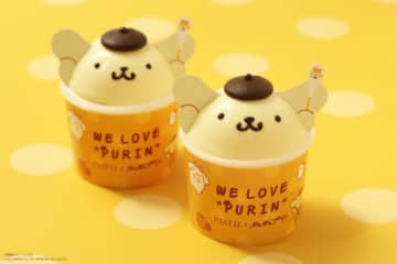 ポムポムプリン×「パステル」コラボスイーツが再び登場！　エコバッグ付きセットなど展開