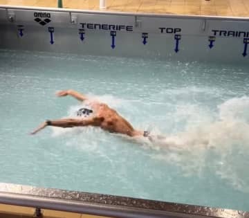 オリンピック水泳選手の練習をみると、岐阜県の注意がよく分かる