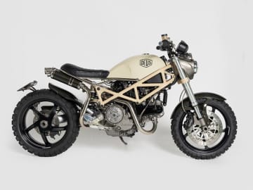 デウスのカスタムバイク「ARGUS」が 8/30 までデウス原宿にて期間限定展示