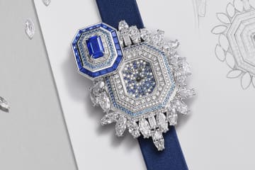 「ハリー・ウィンストン銀座店」国内最大規模に移転オープン、ブライダルジュエリーから時計まで勢揃い