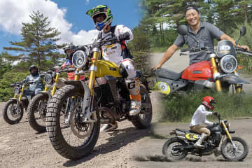 突撃取材！バイクミーティング参加者に聞く「スクランブラー」の魅力