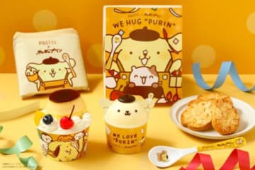 ポムポムプリンが“なめらかプリン”になった パステル×サンリオ第2弾スイーツが発売