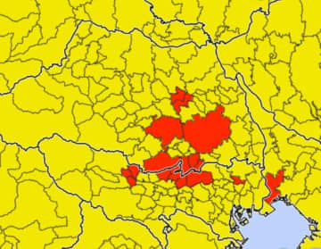 【速報】再び竜巻に警戒…埼玉北部と南部に注意情報　さいたま市など大雨警報も