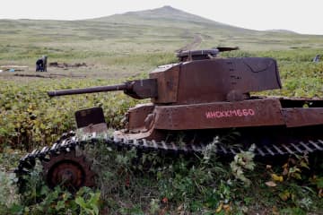 旧ソ連軍の千島上陸80年で式典　プーチン大統領、歴史的意義強調