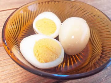 めんつゆだけで漬けてる？　ゆで卵の味付けに、夫が「また作って！」