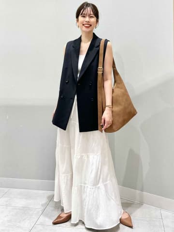 【GUの値下げスカート】が頼りになる！ 甘すぎずちょうどいい♡「大人コーデ」