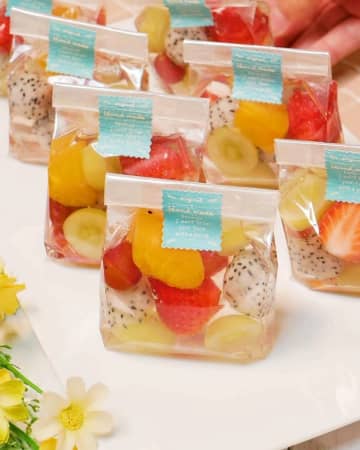暑い夏にぴったり！涼しげな「スクエアフルーツゼリー」の作り方