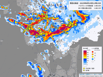 【北海道新幹線】木古内駅付近で大雨 3時間半強ぶり運転再開（19日15:00現在）