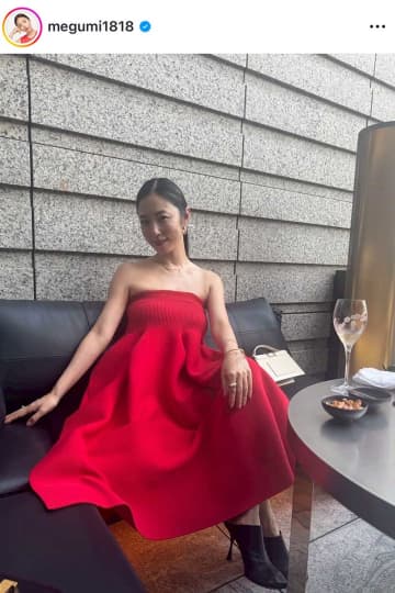 MEGUMI、海外生活での私服コーデ“7変化”披露　「キマってます」「可愛い」とファン絶賛