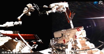 中国、宇宙ステーション「天宮」で6.5時間の船外活動–デブリ保護シールドを追加