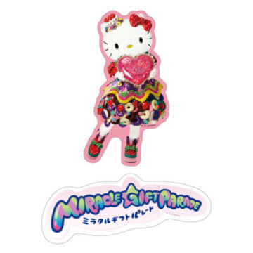 サンリオキャラのダイカットステッカー「ミラクルギフトパレード」フィナーレ記念グッズで発売