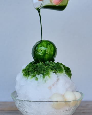 【これは食べたい】う、美しすぎる…！極上ビジュ＆こだわり素材の「抹茶かき氷」が今だけ横浜で食べられるよ～!!