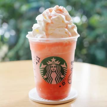 【スタバ】ほんのりピンクにキュン♡「新作フラペチーノ」