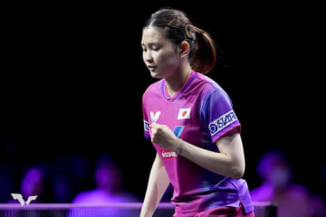 橋本帆乃香 元世界ジュニア女王の中国選手にストレート勝ち！日本勢16強一番乗り【卓球 ヨーロッパスマッシュ】